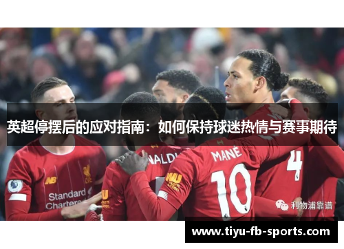英超停摆后的应对指南：如何保持球迷热情与赛事期待