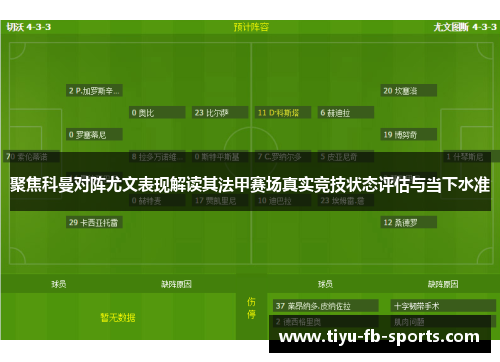 聚焦科曼对阵尤文表现解读其法甲赛场真实竞技状态评估与当下水准 聚焦科曼对阵尤文表现解读其法甲赛场真实竞技状态评估与当下水准
